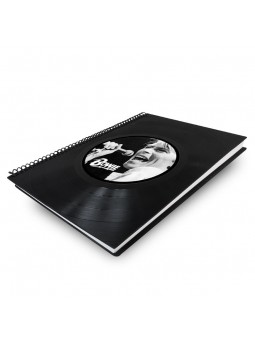 Cuaderno de disco de vinilo...