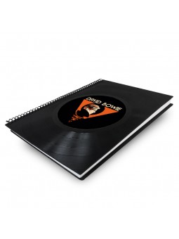 Cuaderno de disco de vinilo...