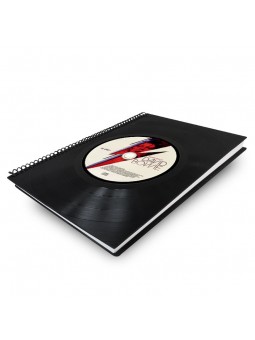 Cuaderno de disco de vinilo...