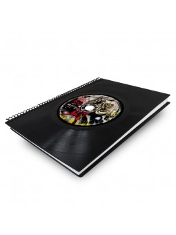 Cuaderno de disco de vinilo...