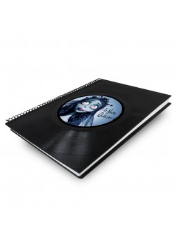 Cuaderno de disco de vinilo...