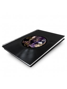 Cuaderno de disco de vinilo...