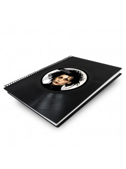 Cuaderno de disco de vinilo...