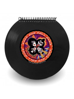 Libreta de disco de vinilo...