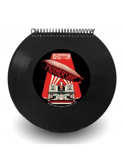 Libreta de disco de vinilo...