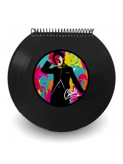 Libreta de disco de vinilo...