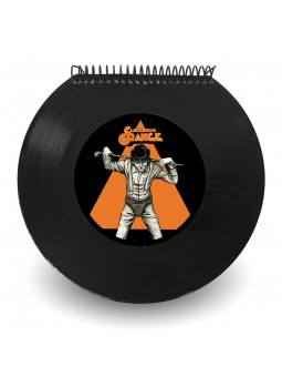 Libreta de disco de vinilo...