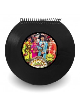 Libreta de disco de vinilo...