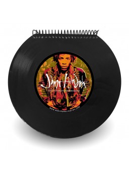 Libreta de disco de vinilo...