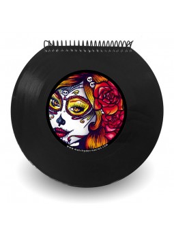 Libreta de disco de vinilo...