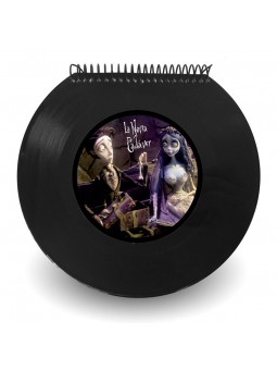 Libreta de disco de vinilo...