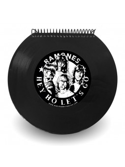 Libreta de disco de vinilo...