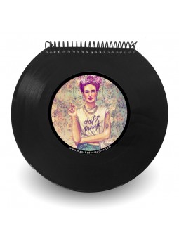 Libreta de disco de vinilo...