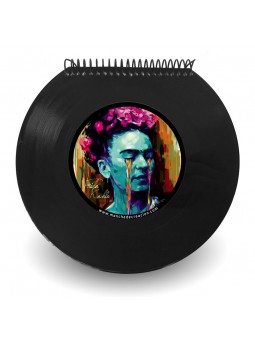 Libreta de disco de vinilo...