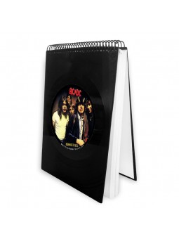 Libreta de disco de vinilo...