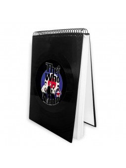 Libreta de disco de vinilo...