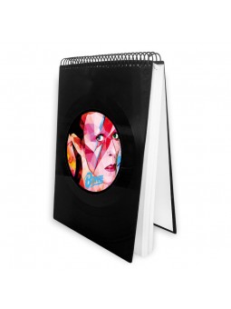 Libreta de disco de vinilo...