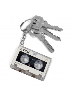 Llavero de microcassette...