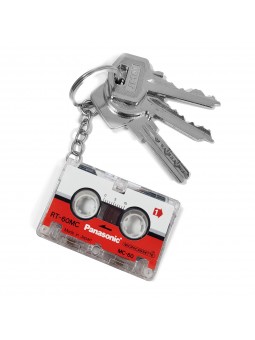 Llavero de microcassette...