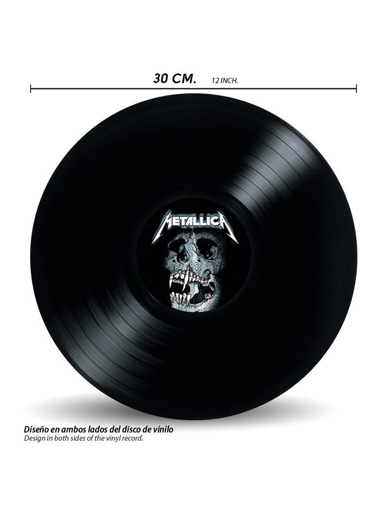 Las mejores ofertas en Cuadro de Metal de Metallica disco discos de vinilo