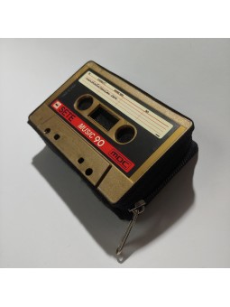 Monedero de cassette diseño...