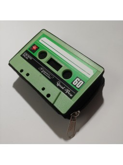 Monedero de cassette diseño...