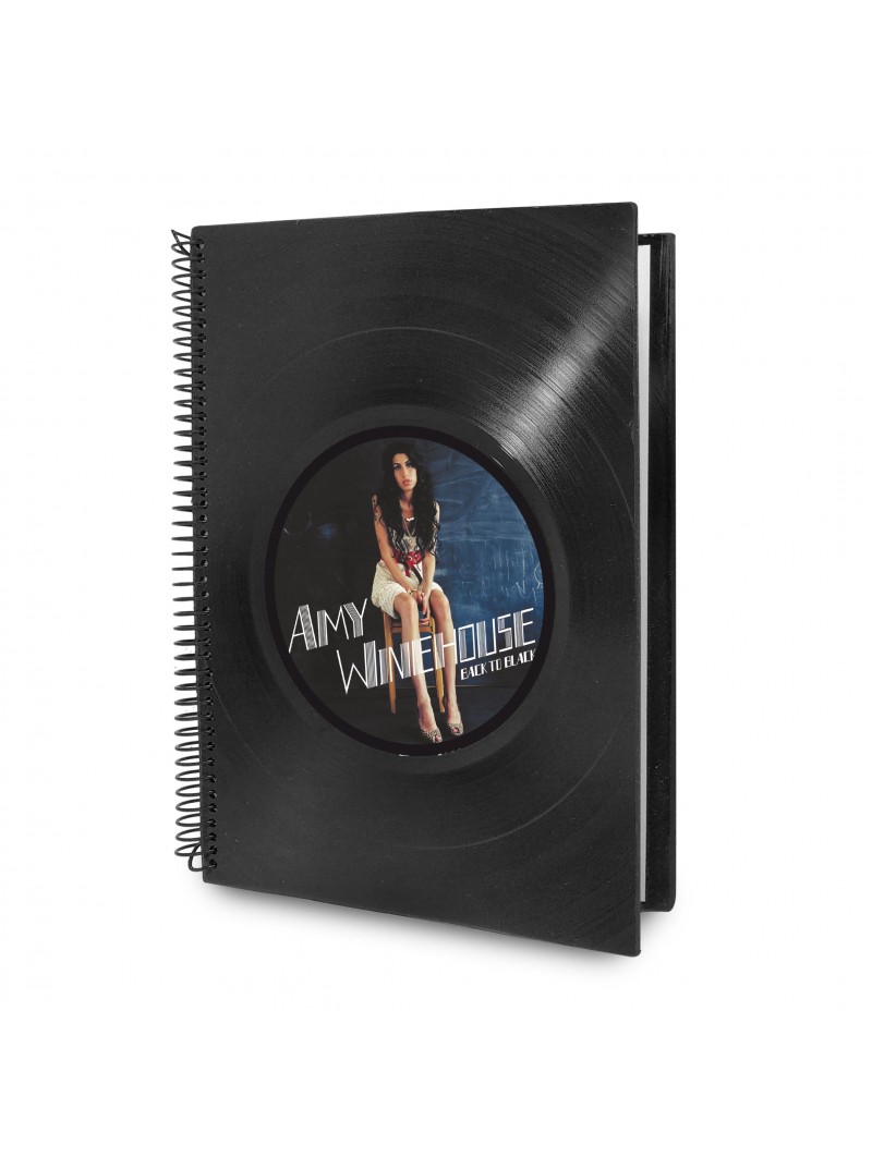 AGENDA ANUAL 2024 de disco de vinilo diseño Amy Winehouse