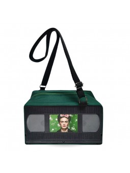 Bolso VHS Frida Khalo verde