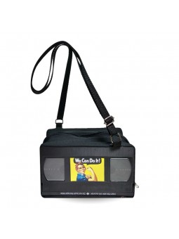 Bolso VHS We can do it negro