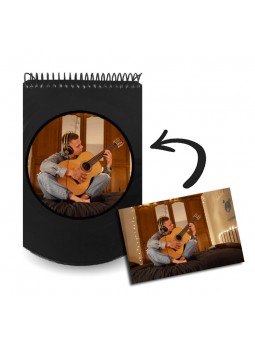 Libreta de disco de vinilo...