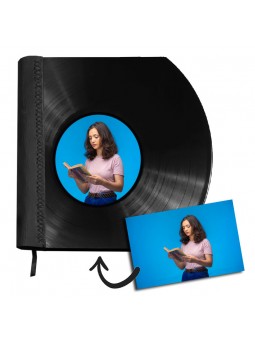 Portalibro de disco de vinilo