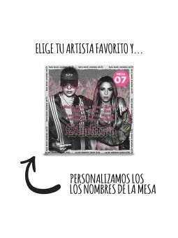 Poster/Cartel tamaño Disco LP