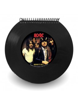 Libreta de disco de vinilo...