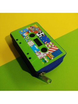 Monedero de cassette diseño...