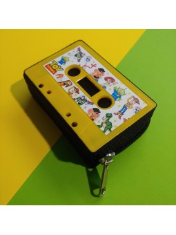 Monedero de cassette diseño...