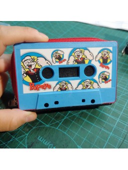 Monedero de cassette diseño...
