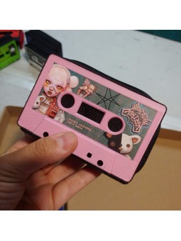 Monedero de cassette diseño...