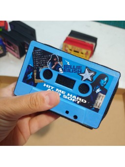 Monedero de cassette diseño...