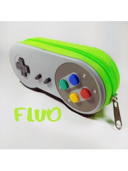 Monedero consola VERDE FLUO