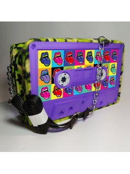 Bolso CASSETTE Lengua Pop