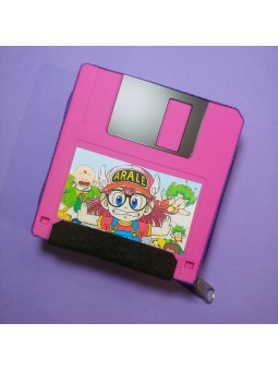 Monedero de disquete Arale