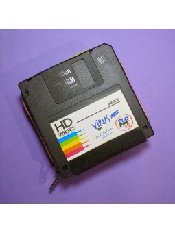 Monedero de disquete VIRUS