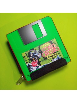 Monedero de disquete Corto...