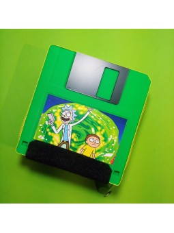 Monedero de disquete Rick y...