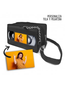 Bolso de VHS con cadena