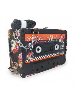 Bolso CASSETTE Flower Skull