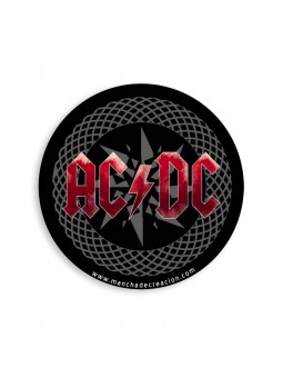 Pegatina adhesiva diseño AC/DC