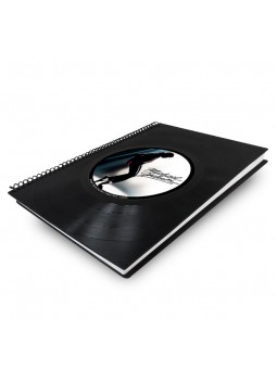 Cuaderno de disco de vinilo...