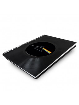 Cuaderno de disco de vinilo...