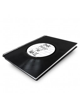 Cuaderno de disco de vinilo...